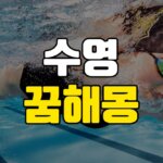 수영 꿈 해몽 20가지 총정리 4 수영-꿈-해몽