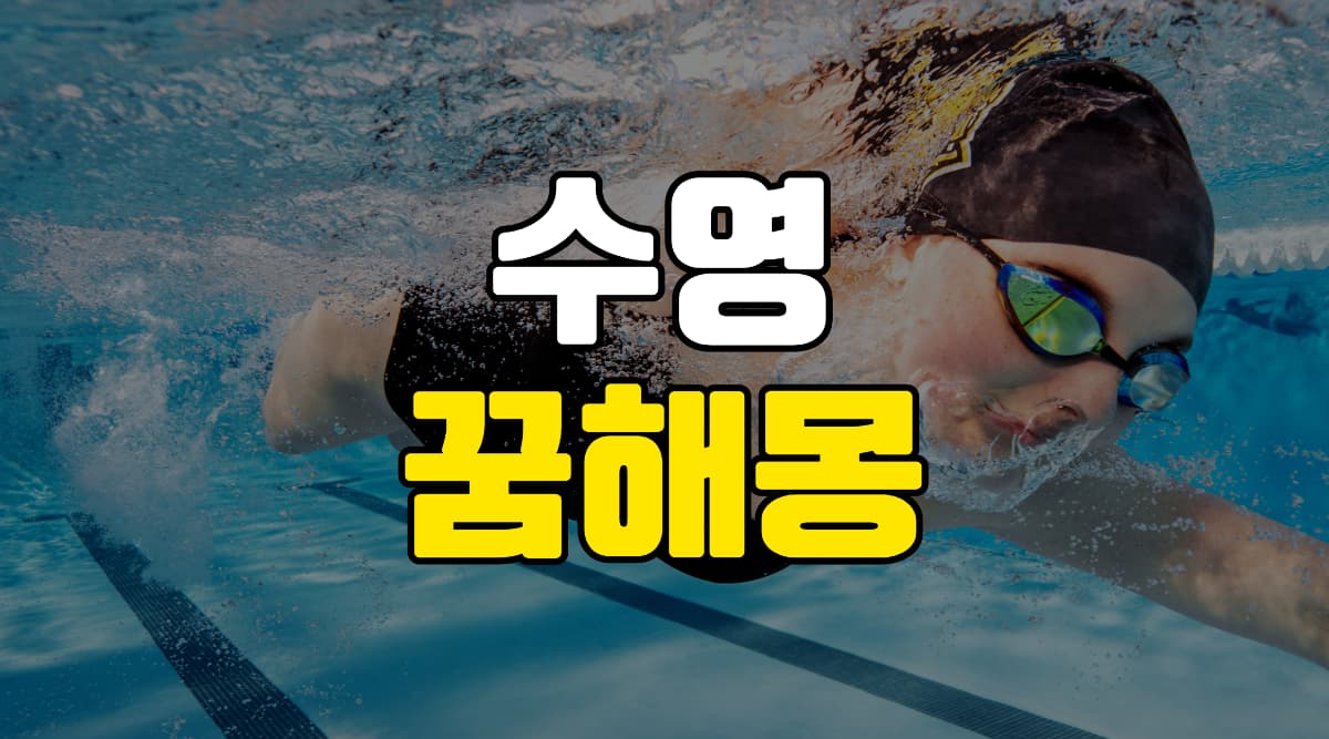 수영-꿈-해몽