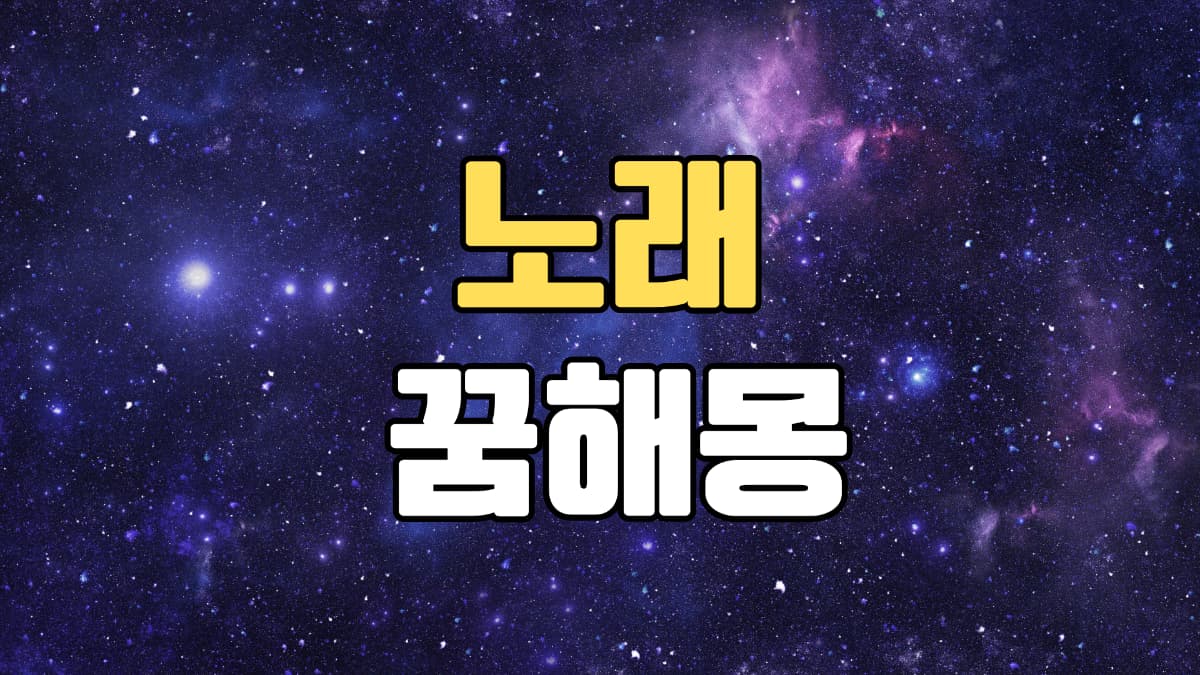 노래꿈