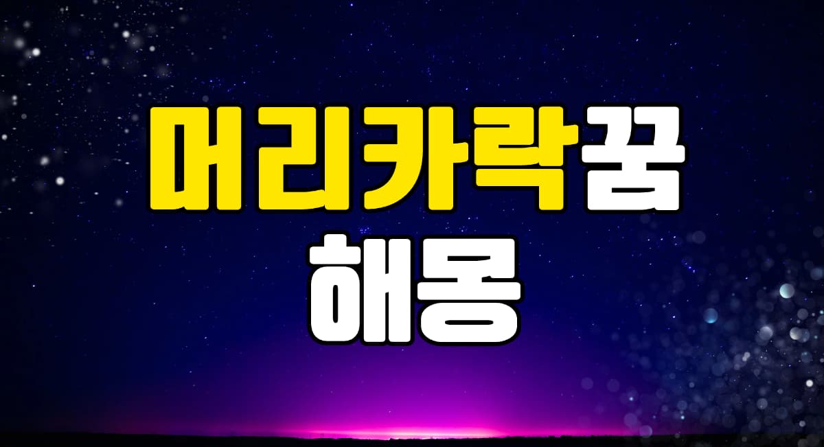 머리카락꿈