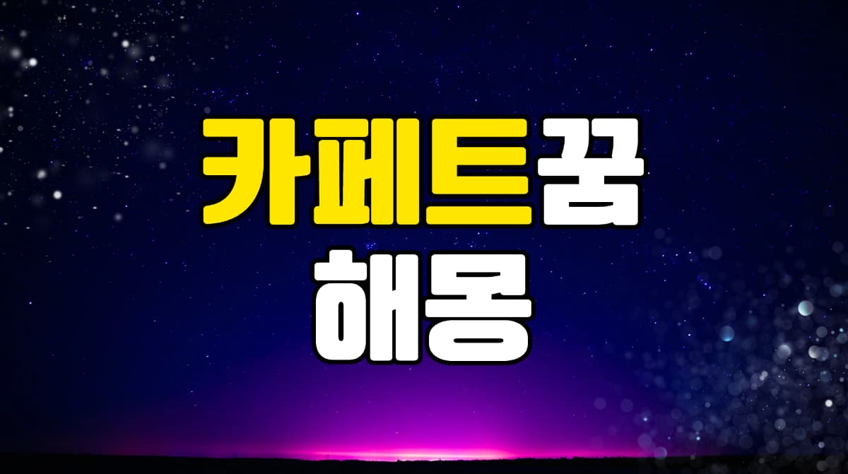 카페트꿈