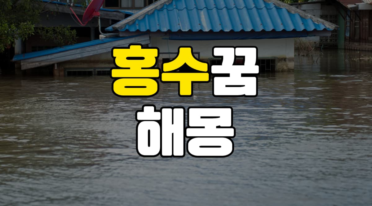 홍수꿈